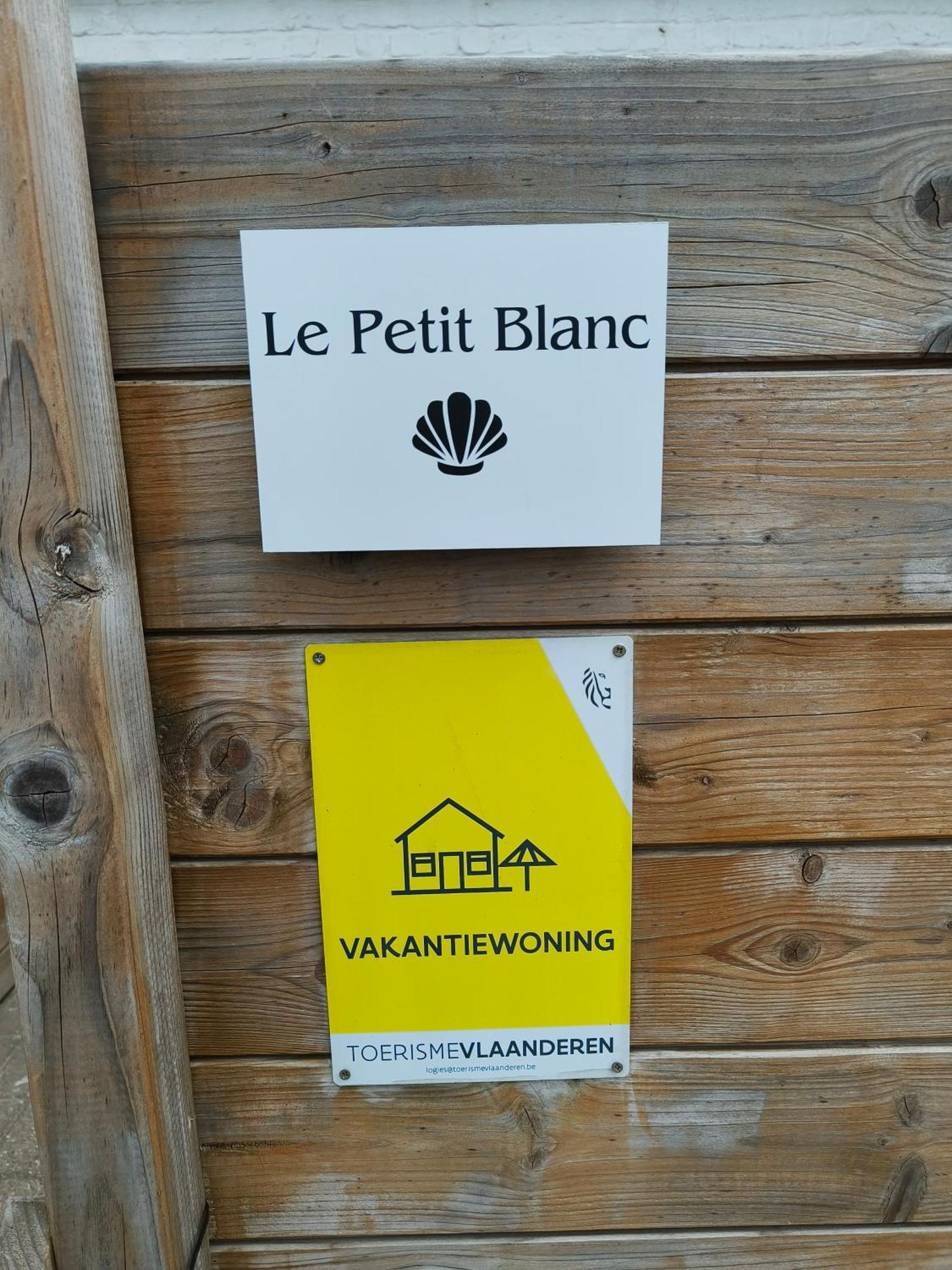 Вилла Le Petit Blanc Де-Хаан Экстерьер фото